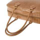 HERMES エルメス プリュム28  ベージュロゼ ゴールド金具 □B刻印(1998年頃) レディース ポロサス ハンドバッグ ABランク 中古 銀蔵