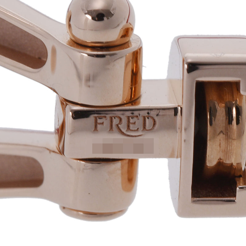 FRED フレッド フォース10 ブレスレット ミディアム #15 メンズ K18ピンクゴールド ブレスレット Aランク 中古 銀蔵
