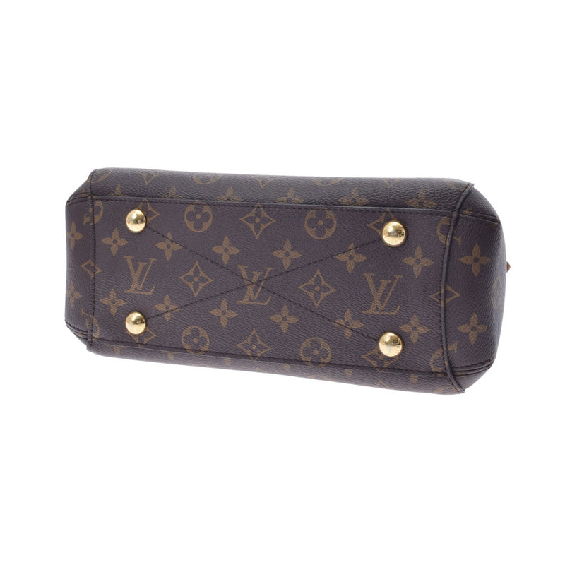 LOUIS VUITTON ルイヴィトン モノグラム モンテーニュBB ブラウン M41055 レディース モノグラムキャンバス 2WAYバッグ Bランク 中古 銀蔵