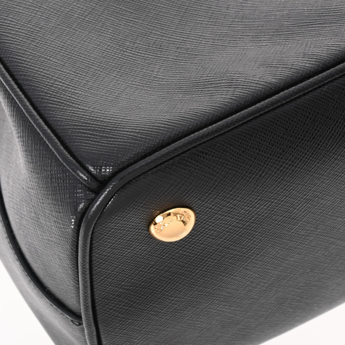 プラダガレリア 黒 ゴールド金具 レディース 2WAYバッグ BN1874 PRADA