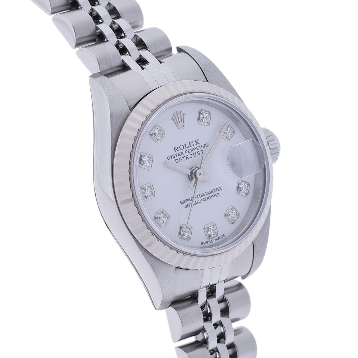 ロレックスデイトジャスト 10Pダイヤ レディース 腕時計 79174G ROLEX 