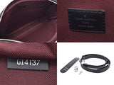 Louis Vuitton Macaser PDV PM Brown/Black M52005 Men's Women's Genuine Leather 2WAY Business Bag A Rank Beautiful Goods LOUIS VUITTON Strap With Used Ginzo