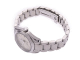 Aquarius silver dial 1807.30 LADIES MENS SS quartz watch
