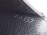 Louis Vuitton Organizer De Posh Stripe Black M64017 Men's Genuine Leather Card Case Unused Beauty LOUIS VUITTON Used Ginzo