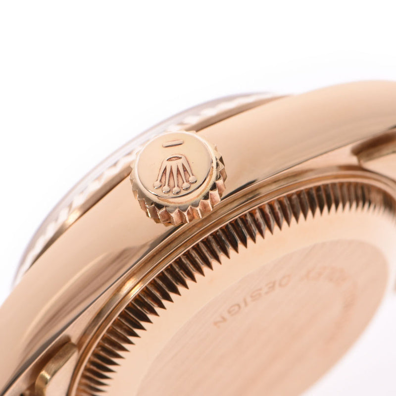 ROLEX ロレックス デイトジャスト 69178 レディース WG/SS 腕時計 自動巻き タイガーアイ文字盤 Aランク 中古 銀蔵