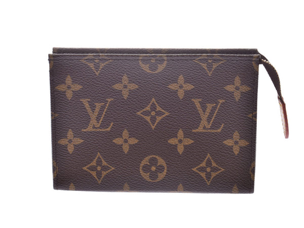 路易威登（Louis Vuitton）字母组合豪华洗手间15棕色M47546女士化妆袋A级LOUIS VUITTON二手Ginzo