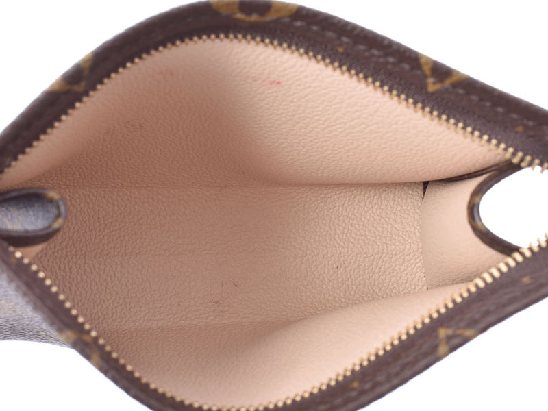 Louis Vuitton Monogram PoshToilet 15 Brown M47546 Women's Makeup Pouch A Rank LOUIS VUITTON Used Ginzo