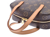 Louis Vuitton Monogram Spontini Brown M47500 Ladies, 2WAY bag A rank LOUIS VUITTON straps, used with a strap.