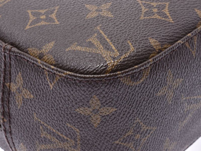 路易威登单字斯蓬蒂尼棕色 M47500 女士真皮 2WAY 包 A 级 LOUIS VUITTON 表带与二手银藏