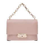 Michael Cox Mini chain Shoulder Bag Pink Beige gold Jill Womens Leather Shoulder Bag Michael kors