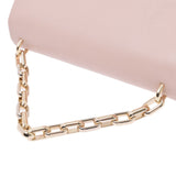 Michael Cox Mini chain Shoulder Bag Pink Beige gold Jill Womens Leather Shoulder Bag Michael kors