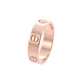 卡地亚Cartier Love Ring＃60 No.19.5 Unisex K18PG Ring / Ring A Rank Used Ginzo