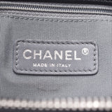 CHANEL Chanel Lipstick Chain Shoelder Bags, Black/Bége/White Silver Gold Furniture, Ladies Enamel, Leather Shoelder Bags, Used