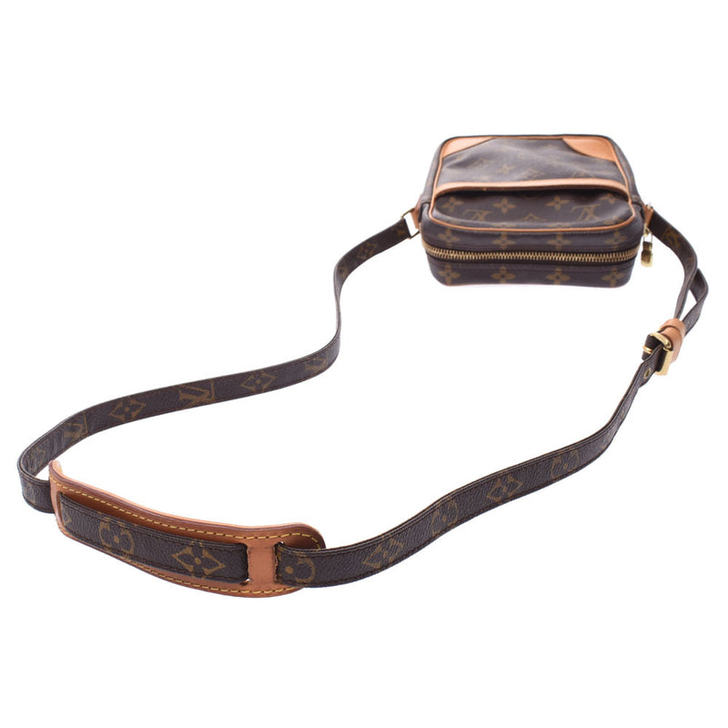 LOUIS VUITTON ルイヴィトン モノグラム ダヌーブ ブラウン M45266 ユニセックス ショルダーバッグ Bランク 中古 銀蔵