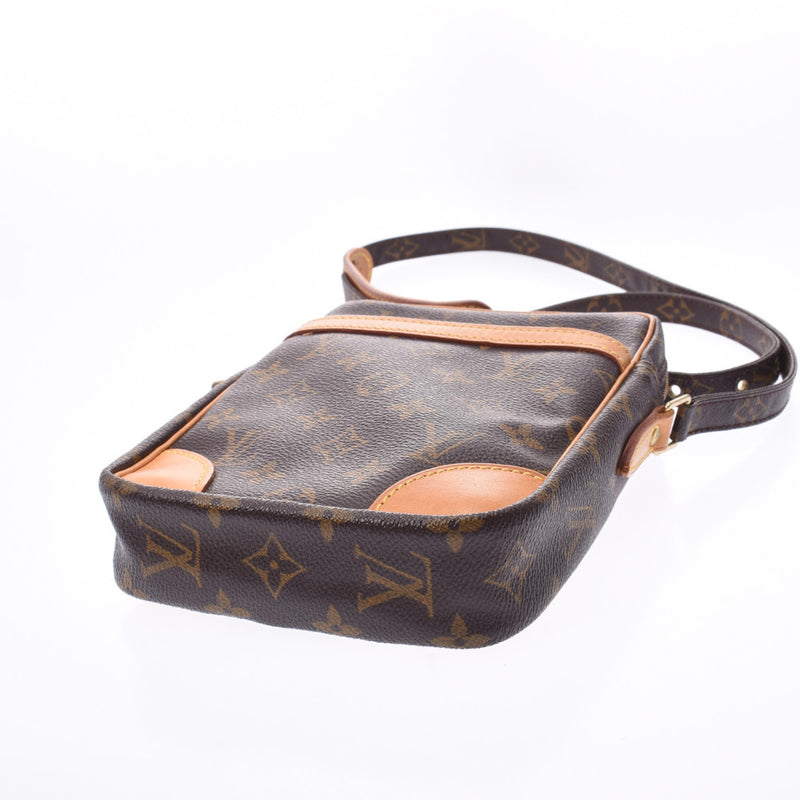 LOUIS VUITTON ルイヴィトン モノグラム ダヌーブ ブラウン M45266 ユニセックス ショルダーバッグ Bランク 中古 銀蔵