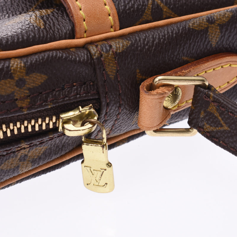 LOUIS VUITTON ルイヴィトン モノグラム ダヌーブ ブラウン M45266 ユニセックス ショルダーバッグ Bランク 中古 銀蔵