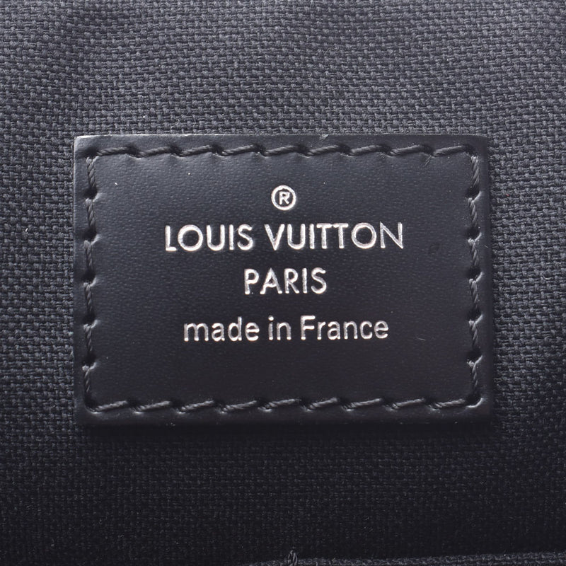 LOUIS VUITTON Louis Vuitton Grafit District PM Damier Black/Grey Men's Damier Grafite Canvas Shoulder Bag N41260 Used