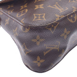 LOUIS VUITTON Louis Vuitton monogram mini-looping brown M51147 Lady's monogram canvas one shoulder bag B rank used silver storehouse