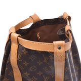 LOUIS VUITTON ルイヴィトンモノグラムランドネ GM brown M42244 unisex monogram canvas shoulder bag B rank used silver storehouse