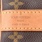 55 LOUIS VUITTON Louis Vuitton monogram key Poll band re-yell brown M41414 unisex monogram canvas Boston bag AB ranks used silver storehouse