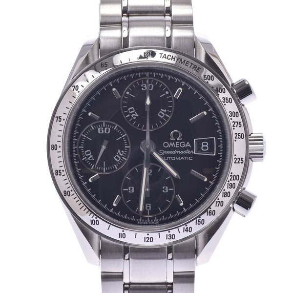 OMEGA Omega Speedmaster Date 3513.50 Men's SS Watch Automatic Black Dial A Rank Used Ginzo