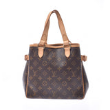 LOUIS VUITTON Louis Vuitton Monogram Batignolles Brown M51156 Ladies Monogram Canvas Handbag B Rank Used Ginzo