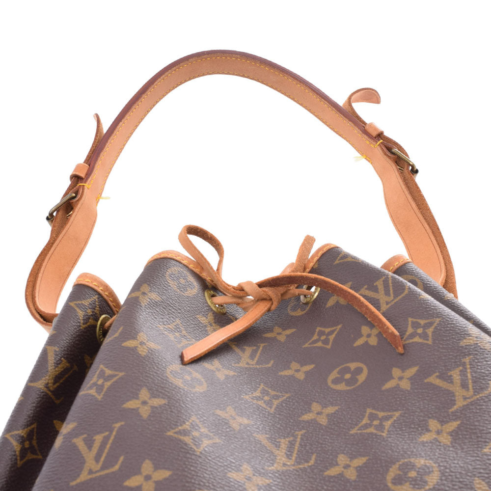 ルイヴィトンノエ 14145 ブラウン ユニセックス モノグラムキャンバス ショルダーバッグ M42224 LOUIS VUITTON 中古 –  銀蔵オンライン