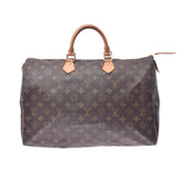 LOUIS VUITTON Louis Vuitton Monogram Speedy 40 Brown M41522 Unisex Monogram Canvas Handbag B Rank Used Ginzo