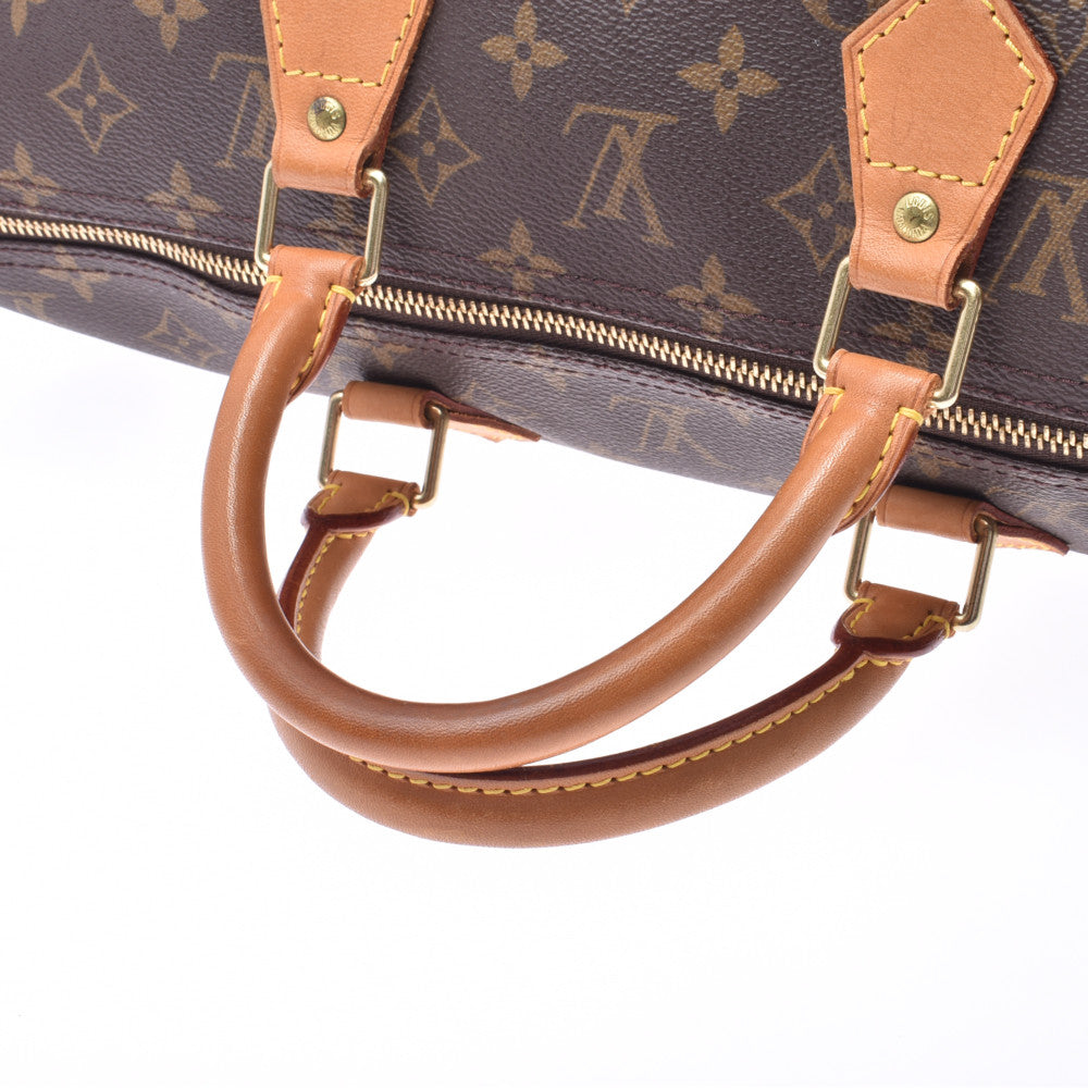 LOUIS VUITTON ルイヴィトン モノグラム スピーディ40 ブラウン M41522 ユニセックス モノグラムキャンバス ハンドバッグ  Bランク 中古 - タイムセール開催中