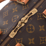 LOUIS VUITTON ルイヴィトン モノグラム キーポル45 ブラウン M41428 ユニセックス モノグラムキャンバス ボストンバッグ Bランク 中古 銀蔵