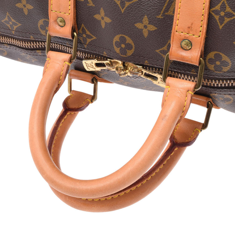 LOUIS VUITTON ルイヴィトン モノグラム キーポル45 ブラウン M41428 ユニセックス モノグラムキャンバス ボストンバッグ Bランク 中古 銀蔵