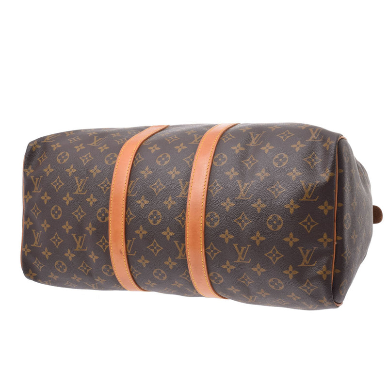 LOUIS VUITTON ルイヴィトン モノグラム キーポル45 ブラウン M41428 ユニセックス モノグラムキャンバス ボストンバッグ Bランク 中古 銀蔵