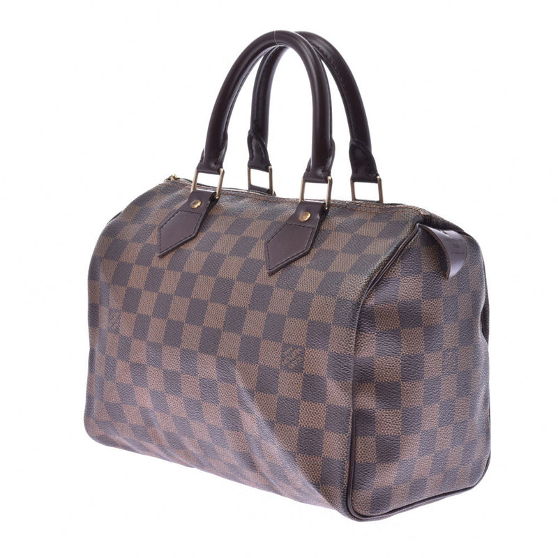 Louis Vuitton Damier Speedy 25 Brown Canvas,NEW