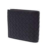 BOTTEGAVENETA ボッテガヴェネタイントレチャート black men leather billfold-free silver storehouse