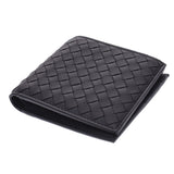 BOTTEGAVENETA ボッテガヴェネタイントレチャート black men leather billfold-free silver storehouse