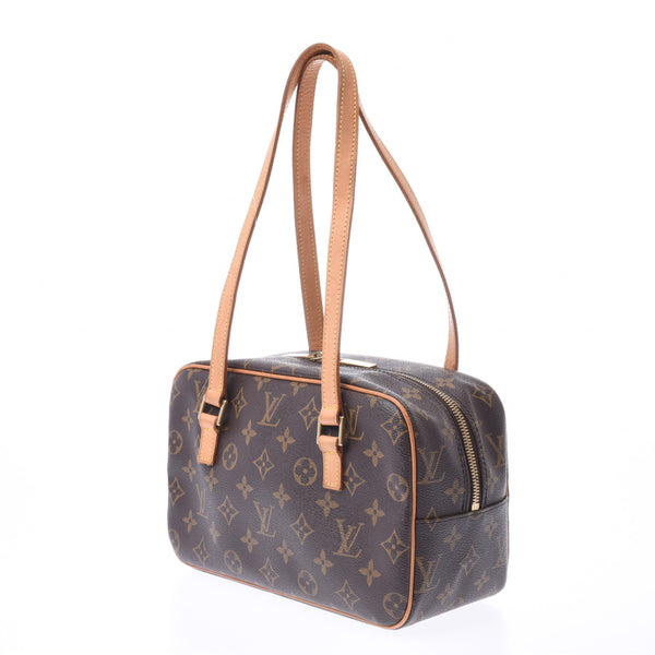 LOUIS VUITTON ルイヴィトン モノグラム シテMM ブラウン M51182 レディース モノグラムキャンバス ハンドバッグ Bランク 中古 銀蔵