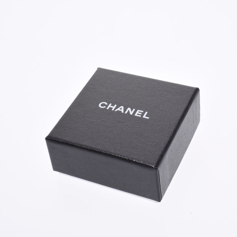 CHANEL シャネル ココマーク 16年モデル シルバー金具 レディース フェイクパール ラインストーン ピアス Aランク 中古 銀蔵