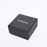 CHANEL Chanel camellia here mark ten years model silver / white lady's pierced earrings A rank used silver storehouse