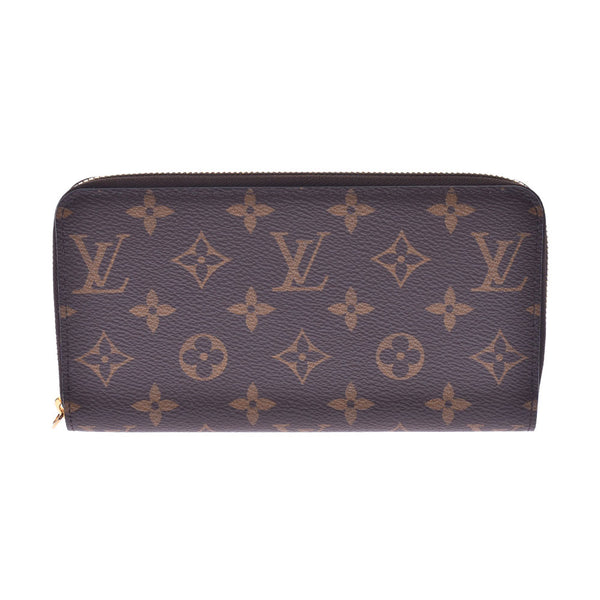 LOUIS VUITTON ルイヴィトンモノグラムジッピーウォレットローズバレリーヌ M41894 Lady's long wallet-free silver storehouse