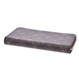 LOUIS VUITTON ルイヴィトンモノグラムジッピーウォレットローズバレリーヌ M41894 Lady's long wallet-free silver storehouse