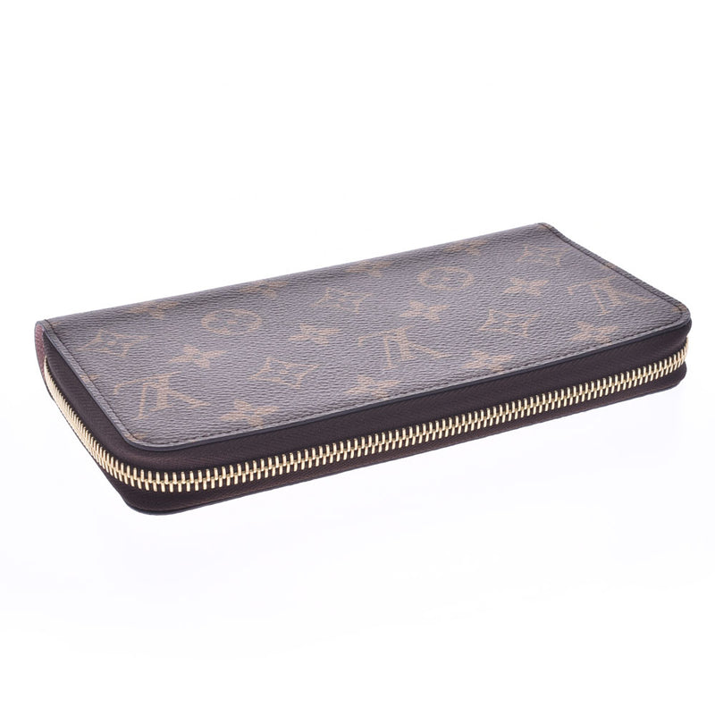 LOUIS VUITTON ルイヴィトンモノグラムジッピーウォレットローズバレリーヌ M41894 Lady's long wallet-free silver storehouse