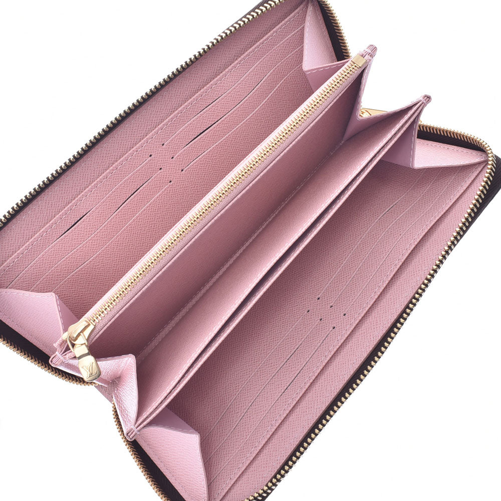 てな 長財布 ジッピーウォレット アンプラント ローズバレリーヌ ルイヴィトンジッピーウォレット 14145 ローズバレリーヌ