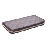 LOUIS VUITTON Louis Vuitton Damier Zippy Wallet Rose Ballerine N60046 Women's Long Wallet Unused Ginzo