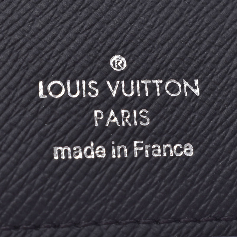 LOUIS VUITTON, Louis Vitton, Port-fouil, Port-Fouil, Black/Gray M61697, Menze long wallet, wallet, AB, used silver.