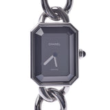 CHANEL シャネルプルミエールサイズ L H3250 Lady's SS watch quartz lindera board AB rank used silver storehouse