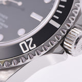 ROLEX Rolex Submariner Black Bezel 14060M Men's SS Watch Automatic Black Dial A Rank Used Ginzo