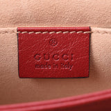 GUCCI グッチ オフディア チェーンバッグ ネイビー/赤 ゴールド金具 503877 レディース レザー ショルダーバッグ 新同 中古 銀蔵