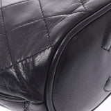 CHANEL Chanel Matrasse Fringe Vintage Black Gold Metallic Ladies Leather Shoulder Bag AB Rank Used Ginzo