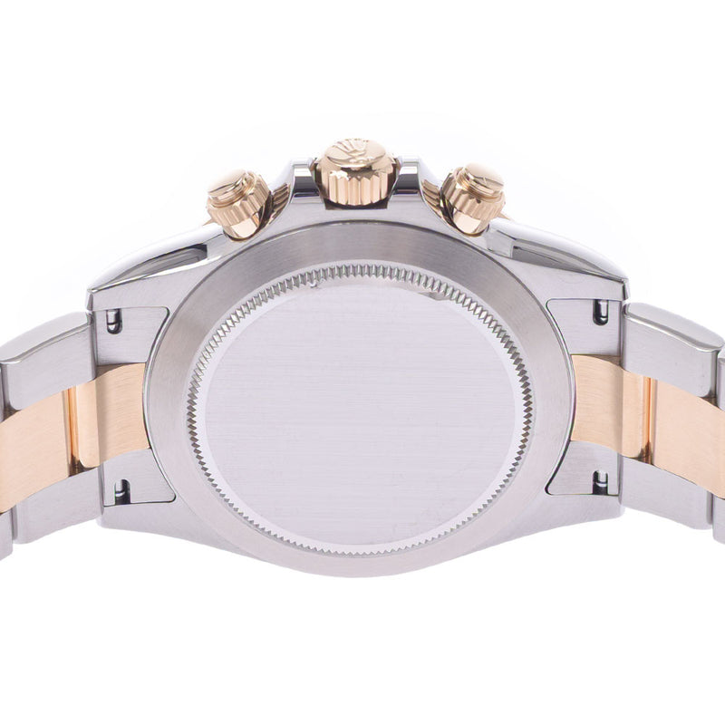 ROLEX Rolex [cash special price] Daytona 8P diamond 116503G men's YG / SS watch self-winding black dial unused Ginzo