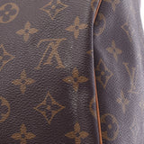 LOUIS Vuitton Louis Vuitton monogram Speedy 30 USA made Brown M41526 unisex monogram canvas handbag B rank used silver stock